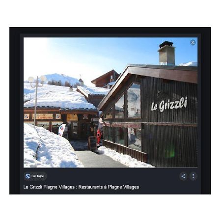Studio 1 Piece Plagne Village 4 Personnes 2050 M Pied Des Pistes La Plagne Luaran gambar