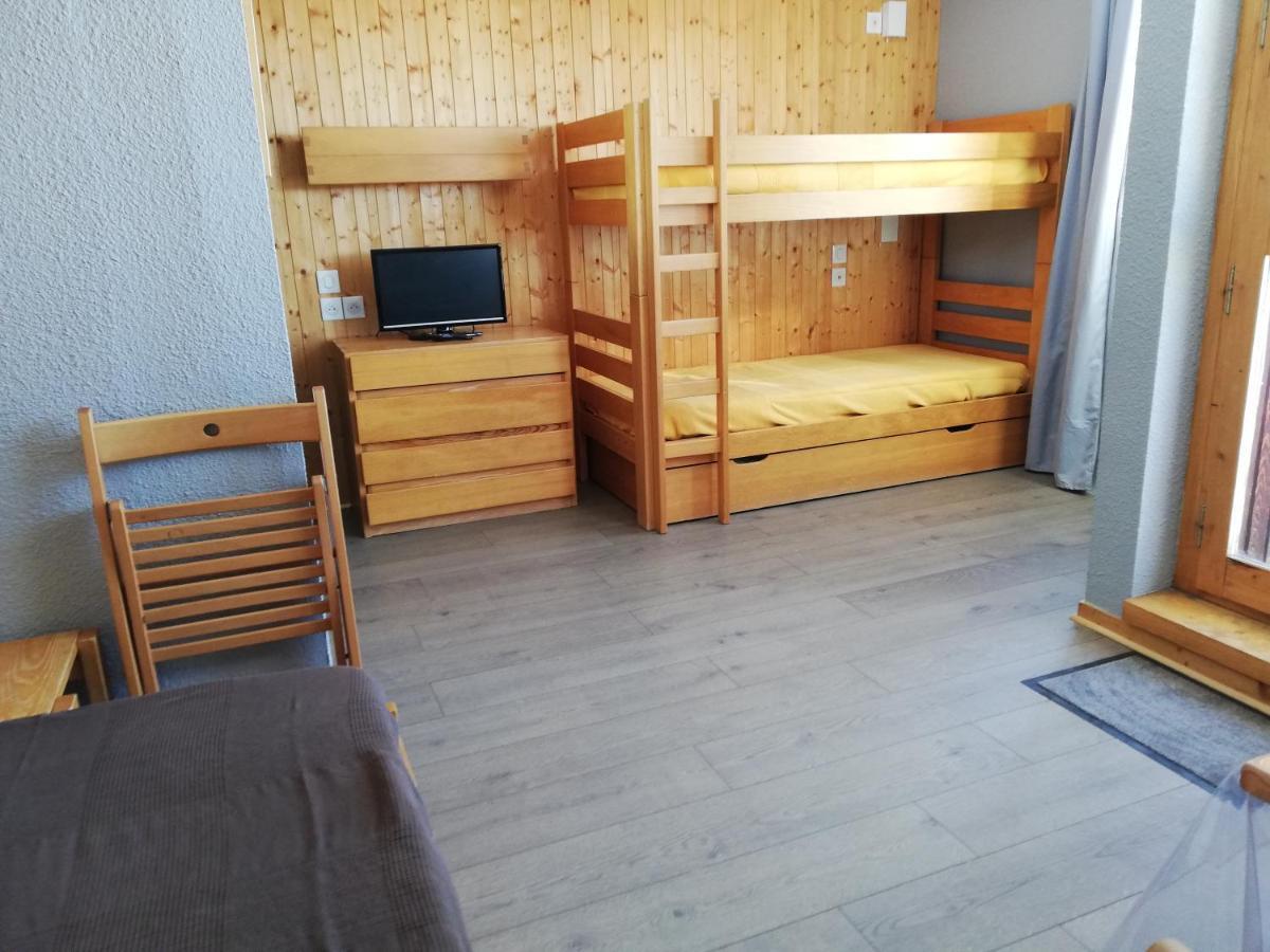 Studio 1 Piece Plagne Village 4 Personnes 2050 M Pied Des Pistes La Plagne Luaran gambar